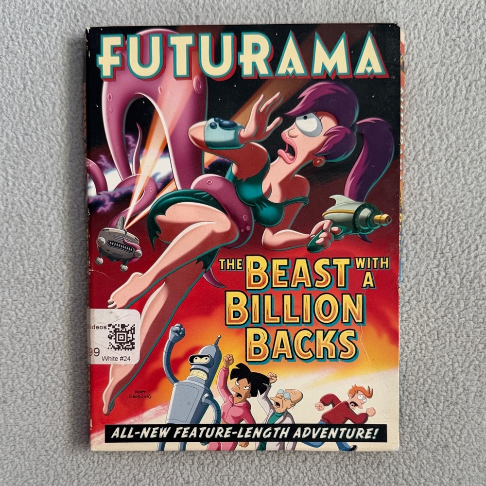 Futurama The Beast with a Billion Backs DVD